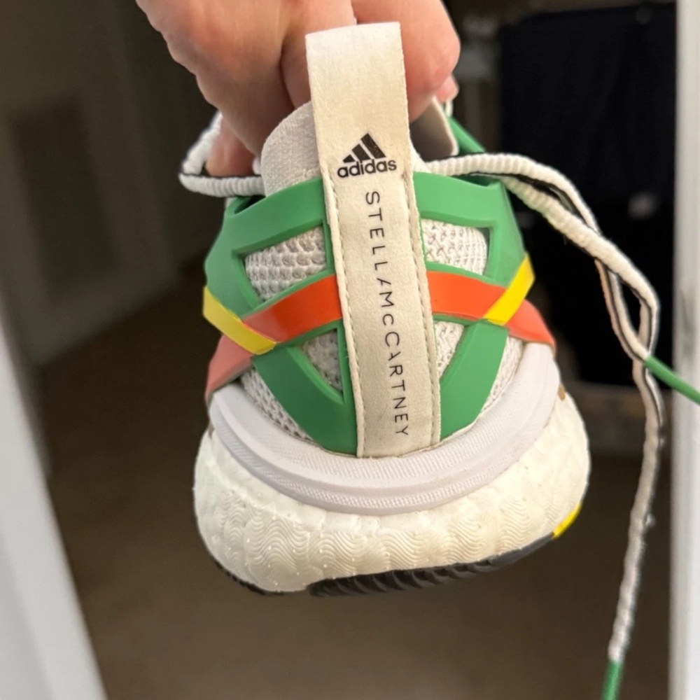 Size 8 Adidas Solar Glide x Stella McCartney Green Impact Orange - GX9860 Women - Picture 4 of 6